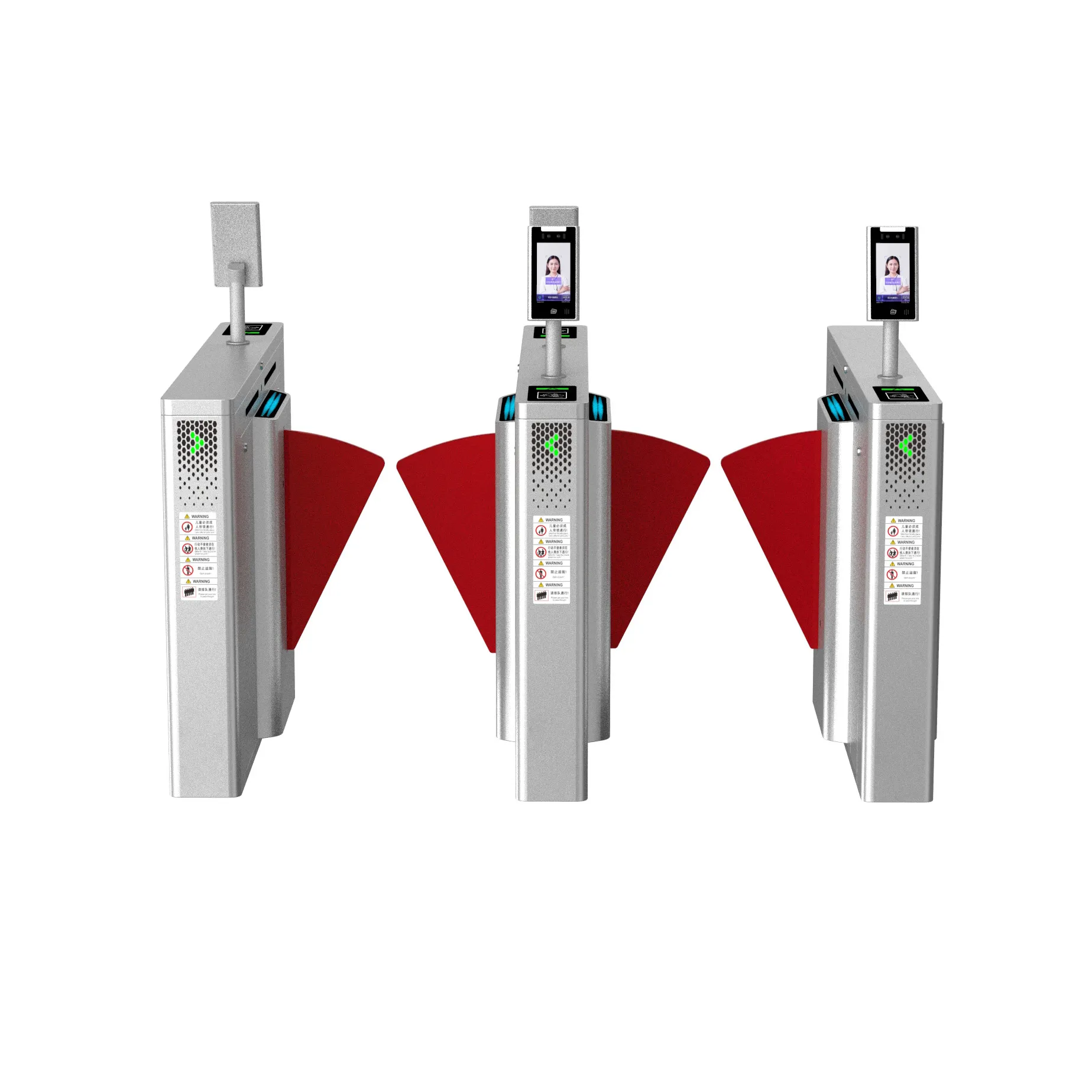 Kapaisi Flap Barrier Gate Turnstile