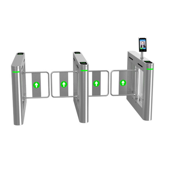 Kapaisi Arc-Shaped Security Optical Turnstiles