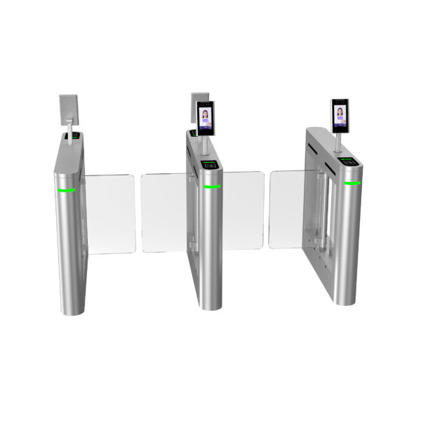 Kapaisi Arc-Shaped Security Optical Turnstiles