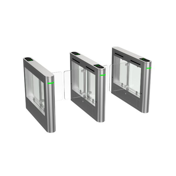Kapaisi Arc-Shaped Security Optical Turnstiles