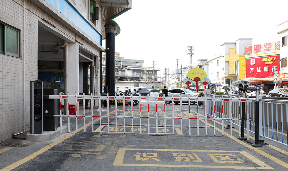 Shopping mall parking lot vehicle control