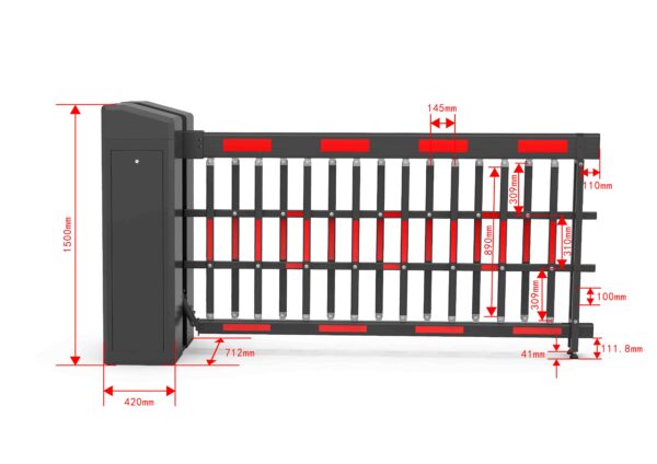 Kapaisi Barrier gate KPS-KJ-9002