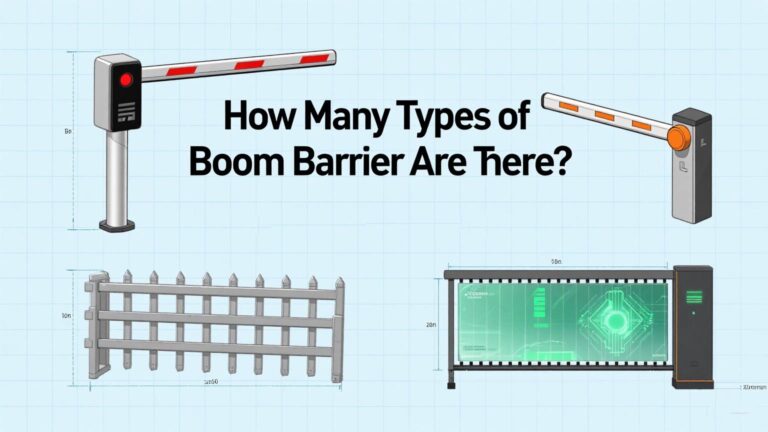 How many type boom barrier are there