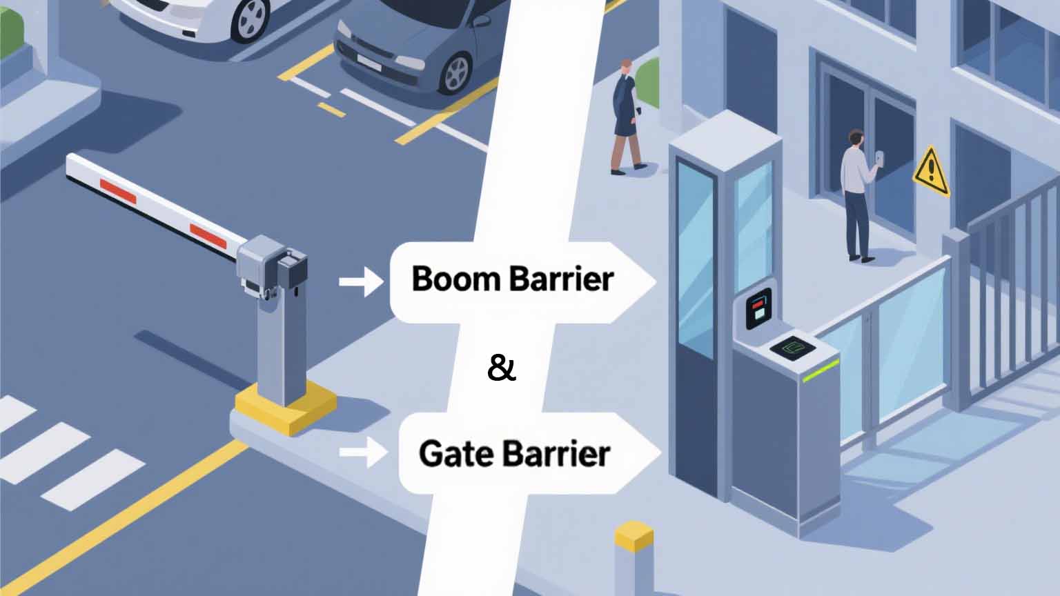 boom barrier and gate barrier