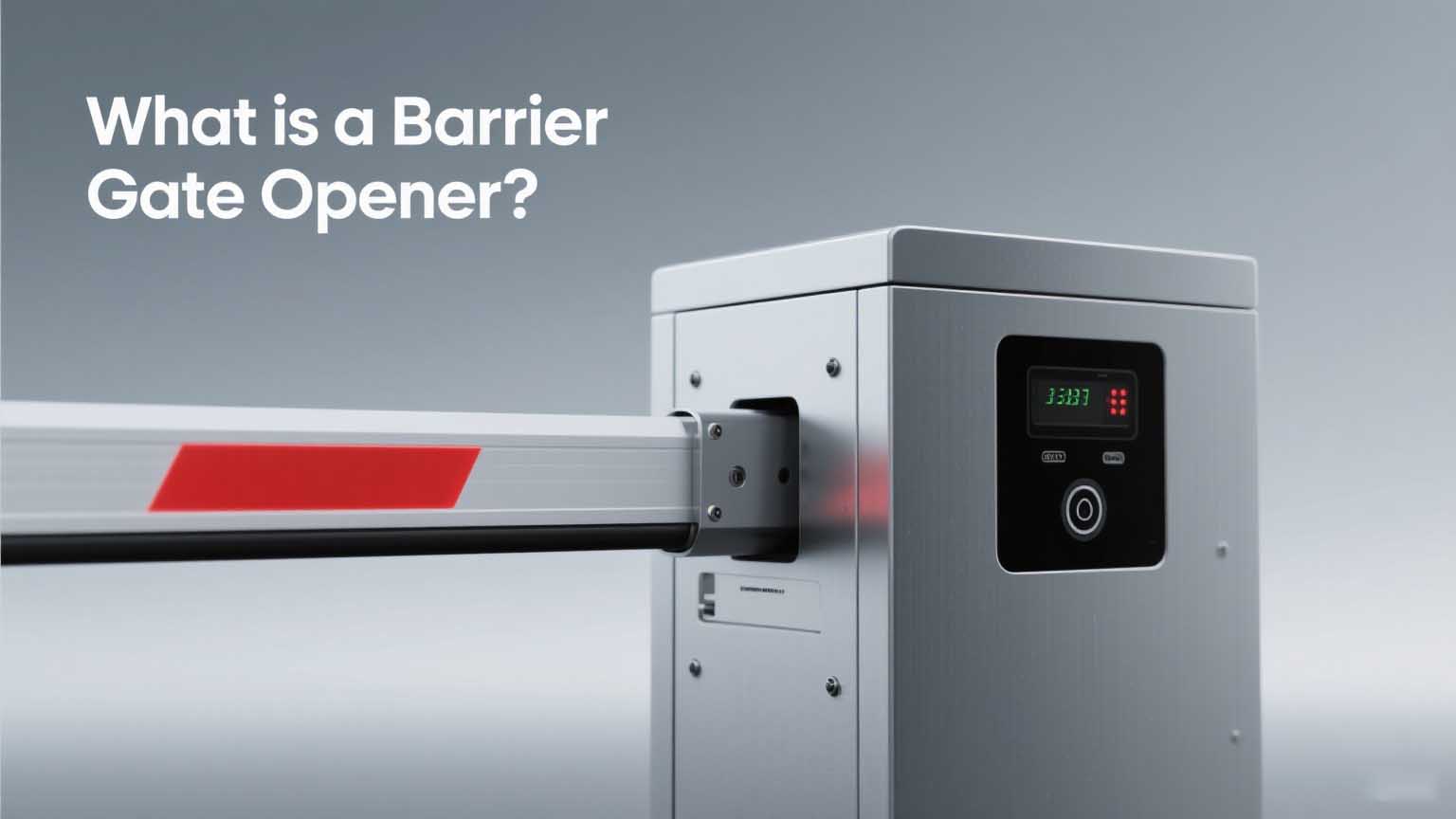 what is barrier gate opener